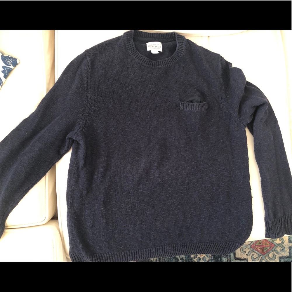 Navy Lucky Brand sweater
